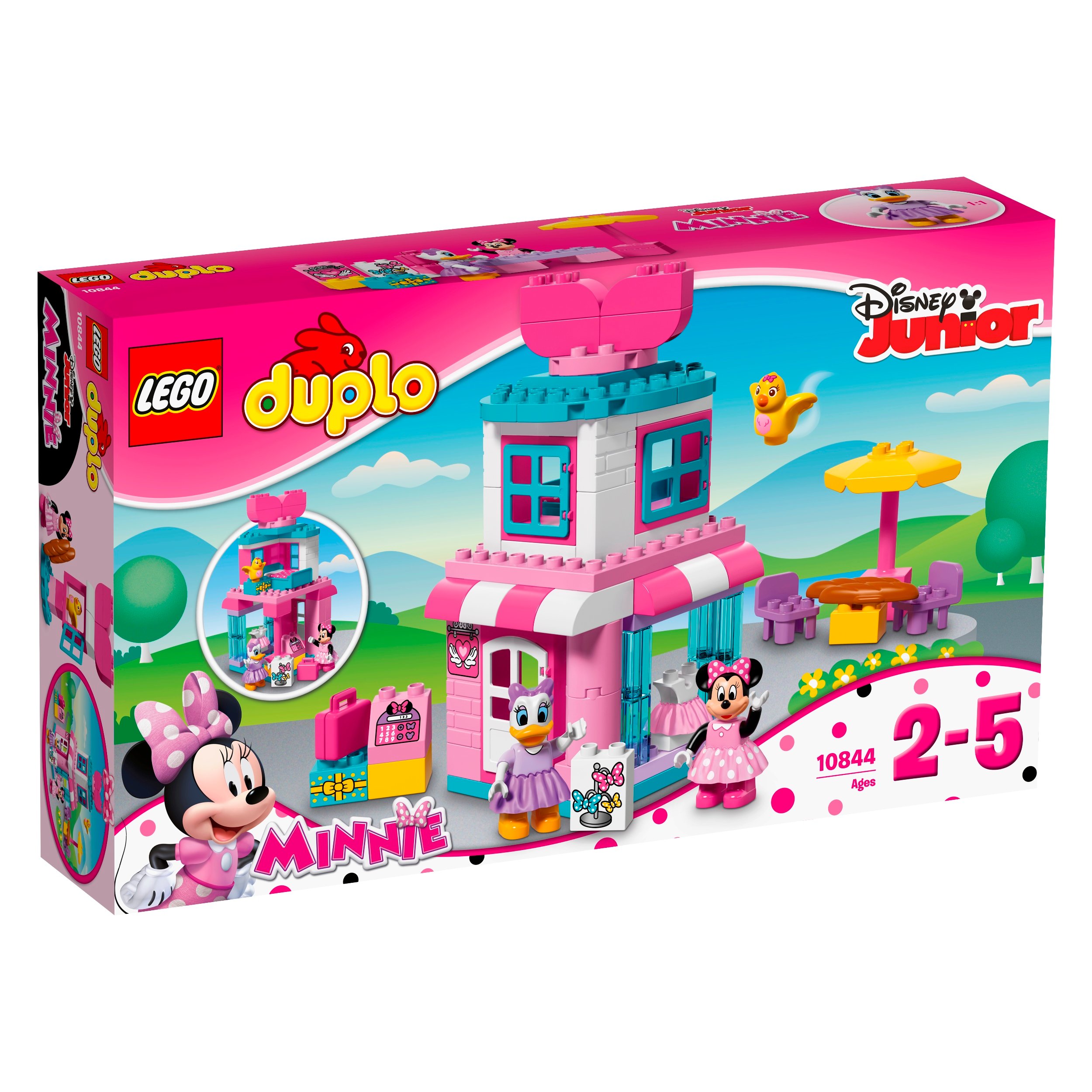 Lego Duplo 10844 Butik Sklep Myszka Minnie Kaczuszka Daisy duży zestaw