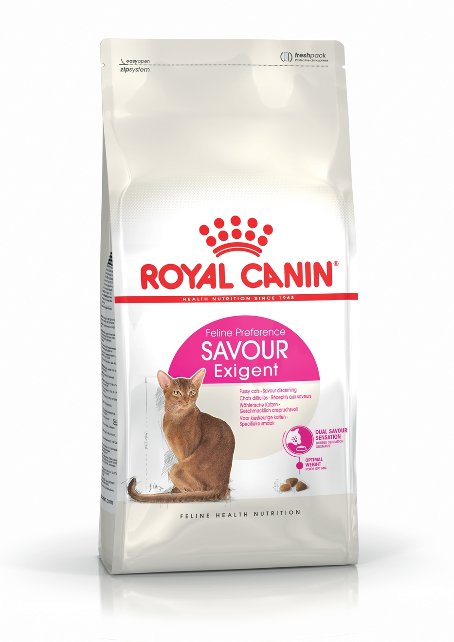 Levně 2x Royal Canin Exigent Savour Sensation 400g