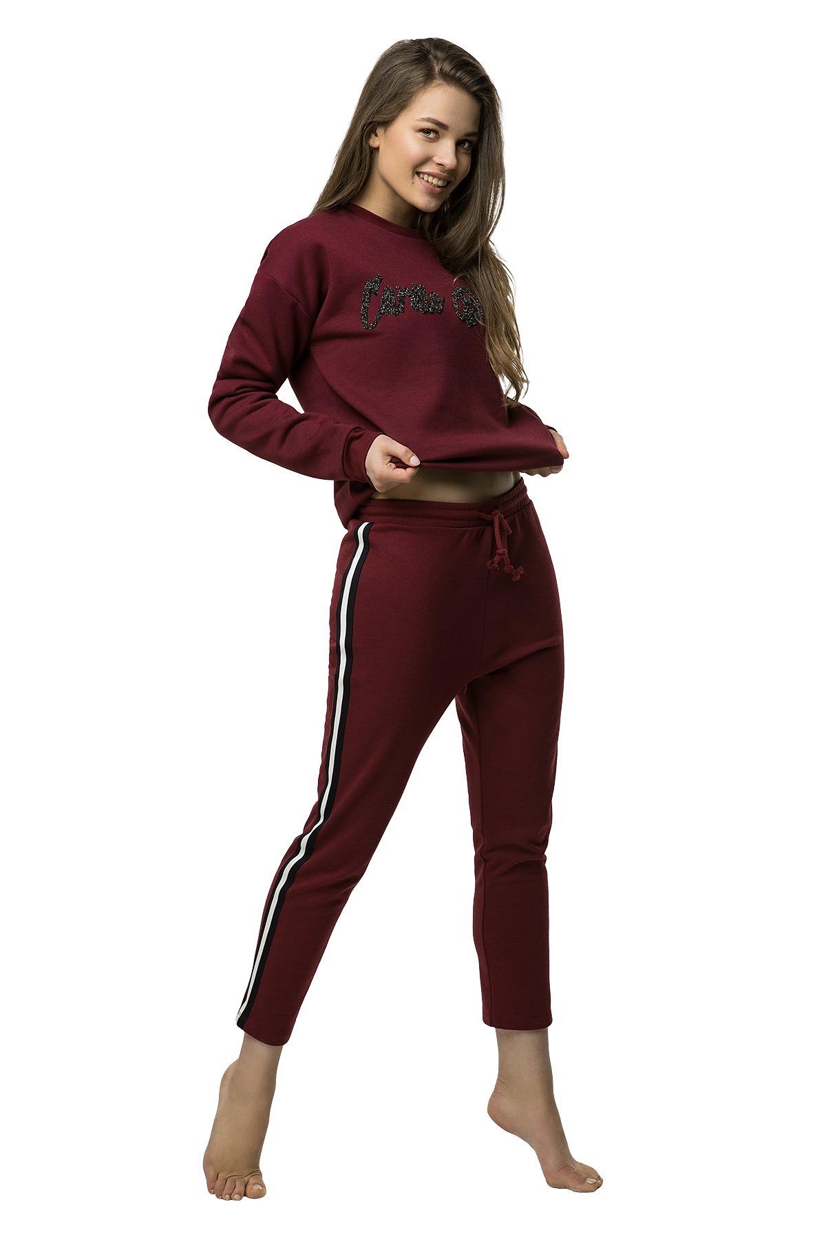 

Bluza Cardio Bunny Set Sweatshirt Burgundy 34 (xs)