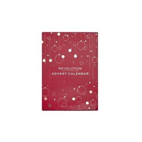 Адвент-календарь Makeup Revolution, 24 средства и аксессуара для макияжа лица, глаз и бровей