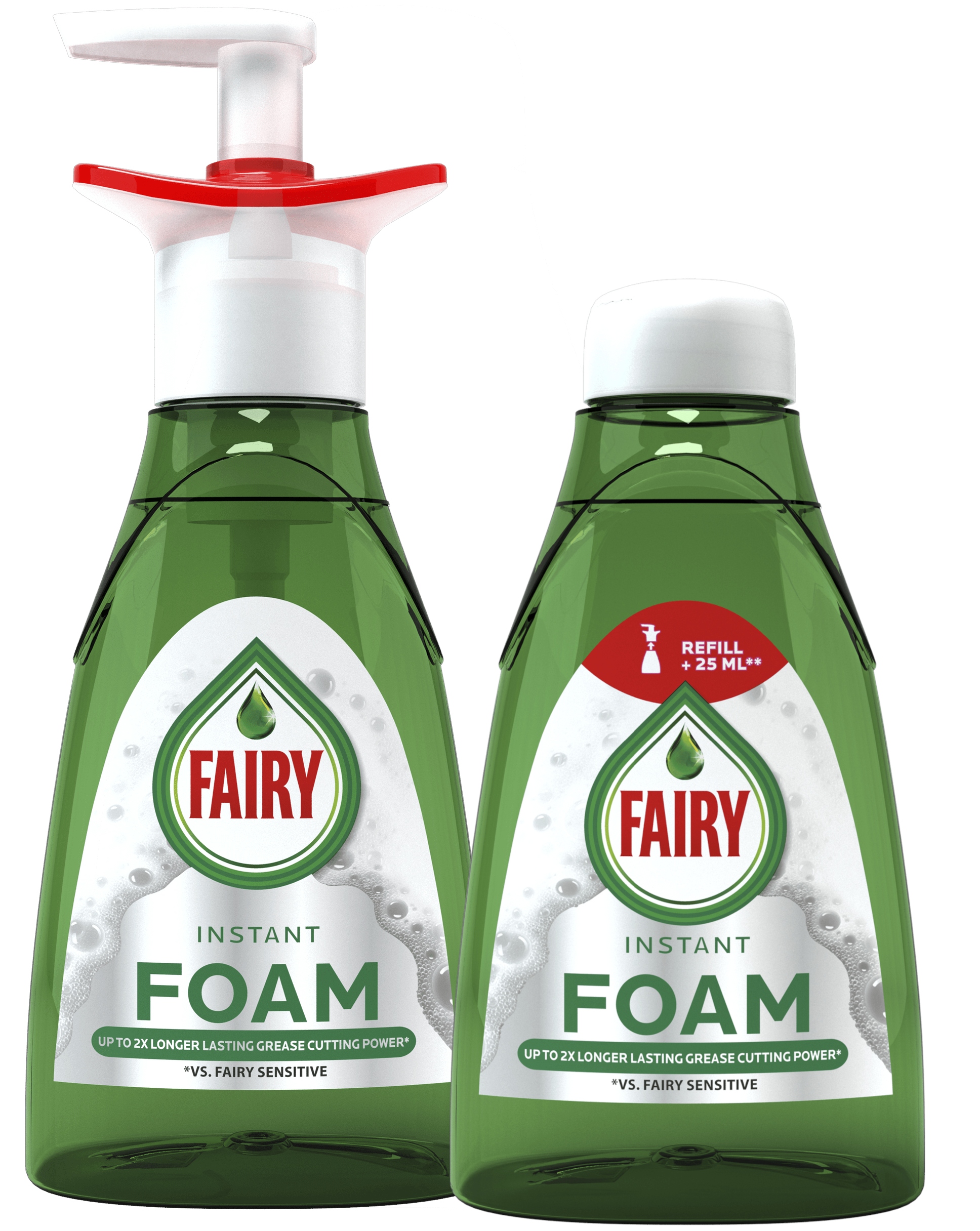 

Fairy Foam pianka do mycia naczyń 350ml+zapas