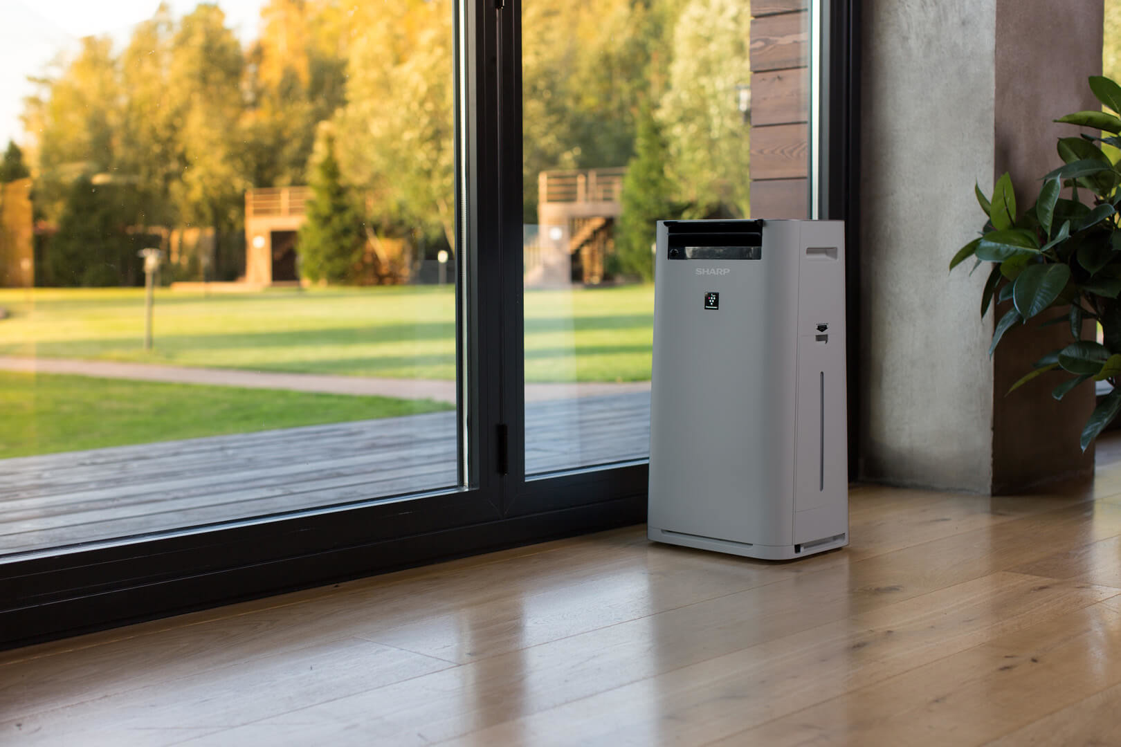 Oczyszczacz powietrza Sharp UA-HG50E-L Maksymalna wielkość pomieszczenia 38 m²