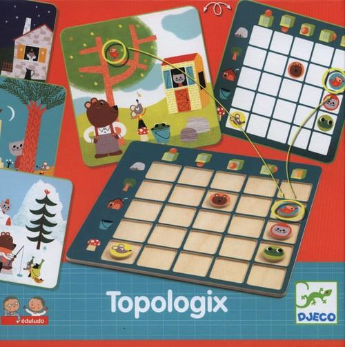Gra planszowa Eduludo Gra Topologix Djeco 4-6 Lat