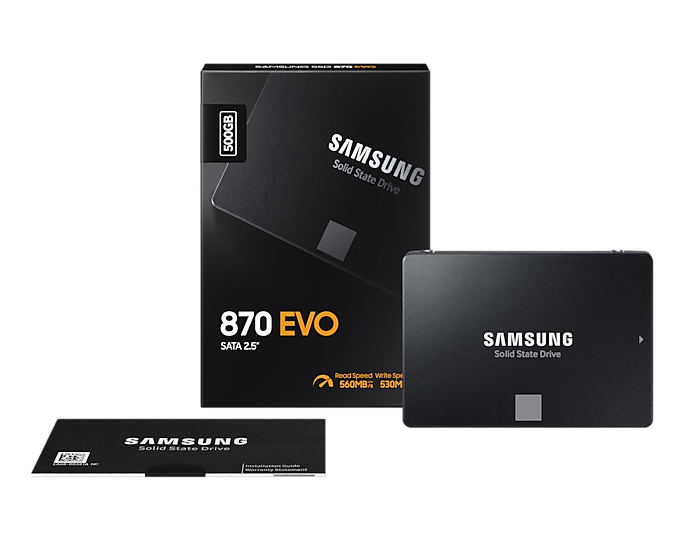 

Dysk Ssd Samsung 870 Evo 500 Gb Sata III 2,5"