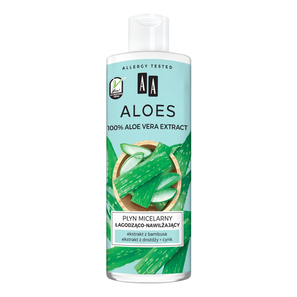

Aa Aloes 100% Aloe Vera Extract płyn micelarny