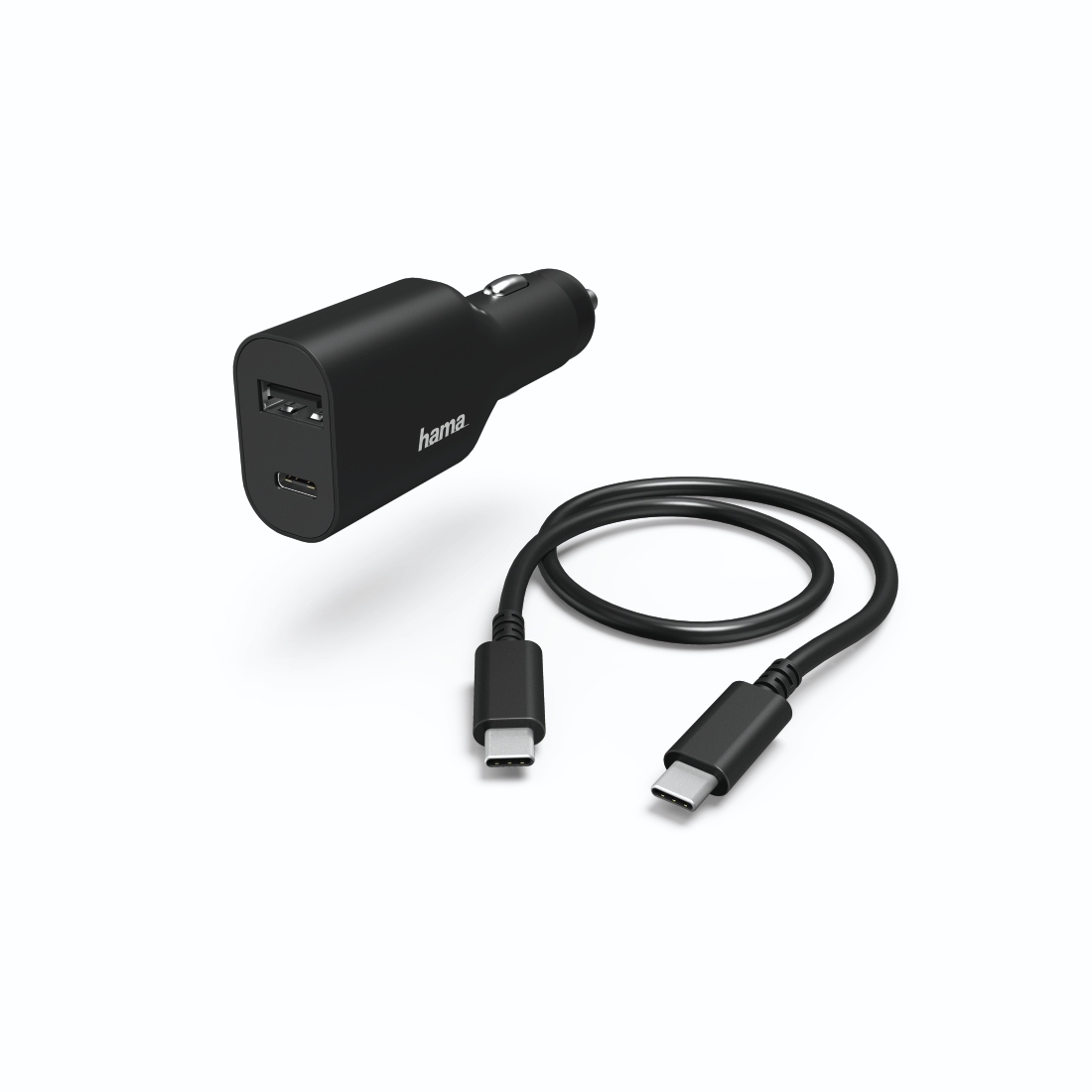 Автомобильное зарядное устройство Hama для ноутбука USB-C PD 5