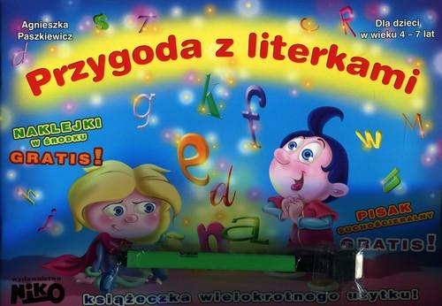 Przygoda z literkami Pisak suchościeralny naklej