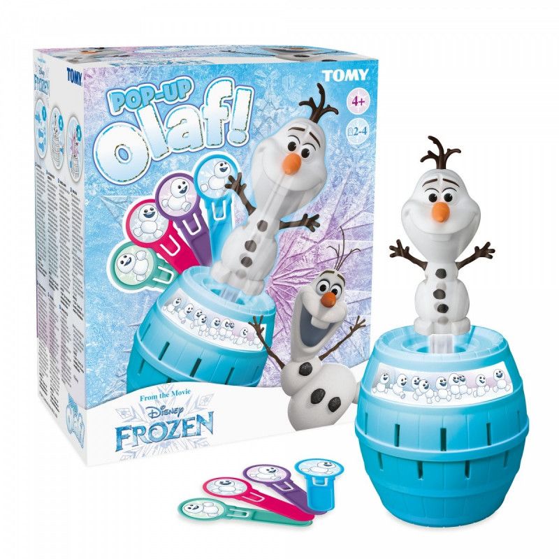 

Gra Beczka Olafa Tomy Frozen Pop Up Olaf T73038
