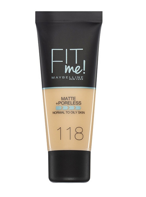 

Maybelline Fit Me Foundation 118 nude podkład