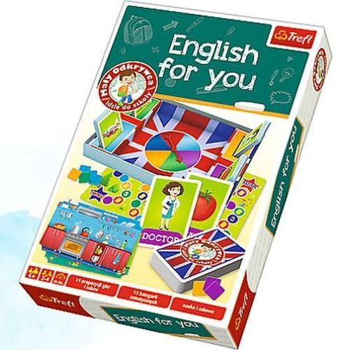 Trefl Gra planszowa Mały Odkrywca English For You