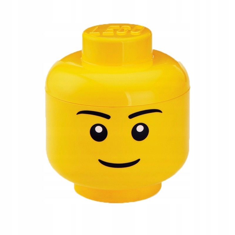 Velký zásobník Lego Hlava Minka Úsměv na Stavebnice L 4032172