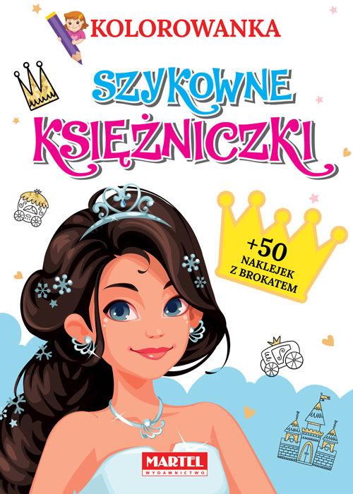 

Kolorowanka Szykowne księżniczki z naklejkami