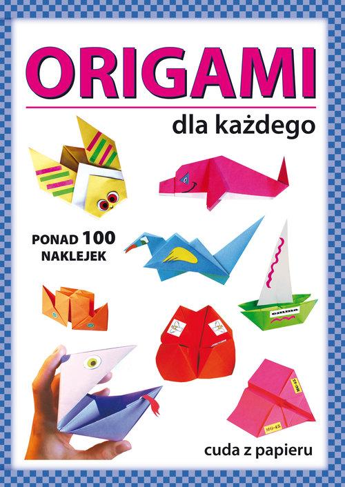 Origami dla każdego Poradnik krok po kroku, moduły naklejki Diy z papieru