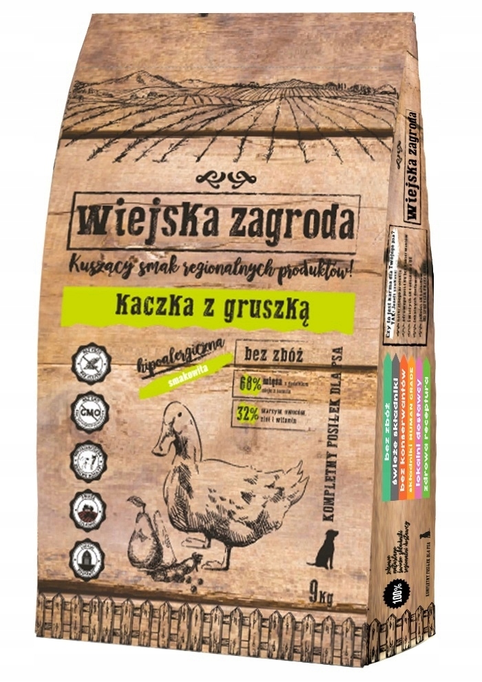 

Wiejska Zagroda Kaczka z Gruszką 9 kg