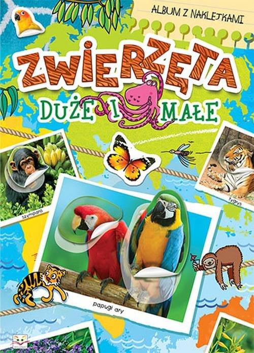 

Album z naklejkami Zwierzęta duże i małe