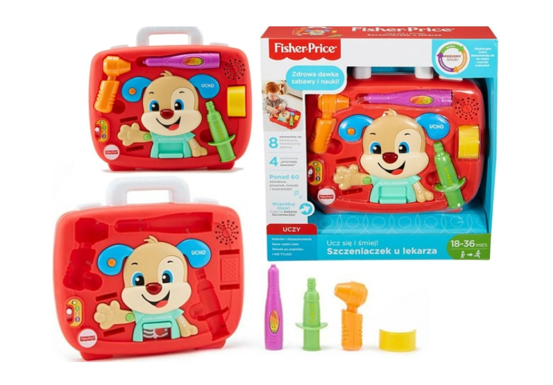 

Fisher-Price Szczeniaczek u lekarza FPR00
