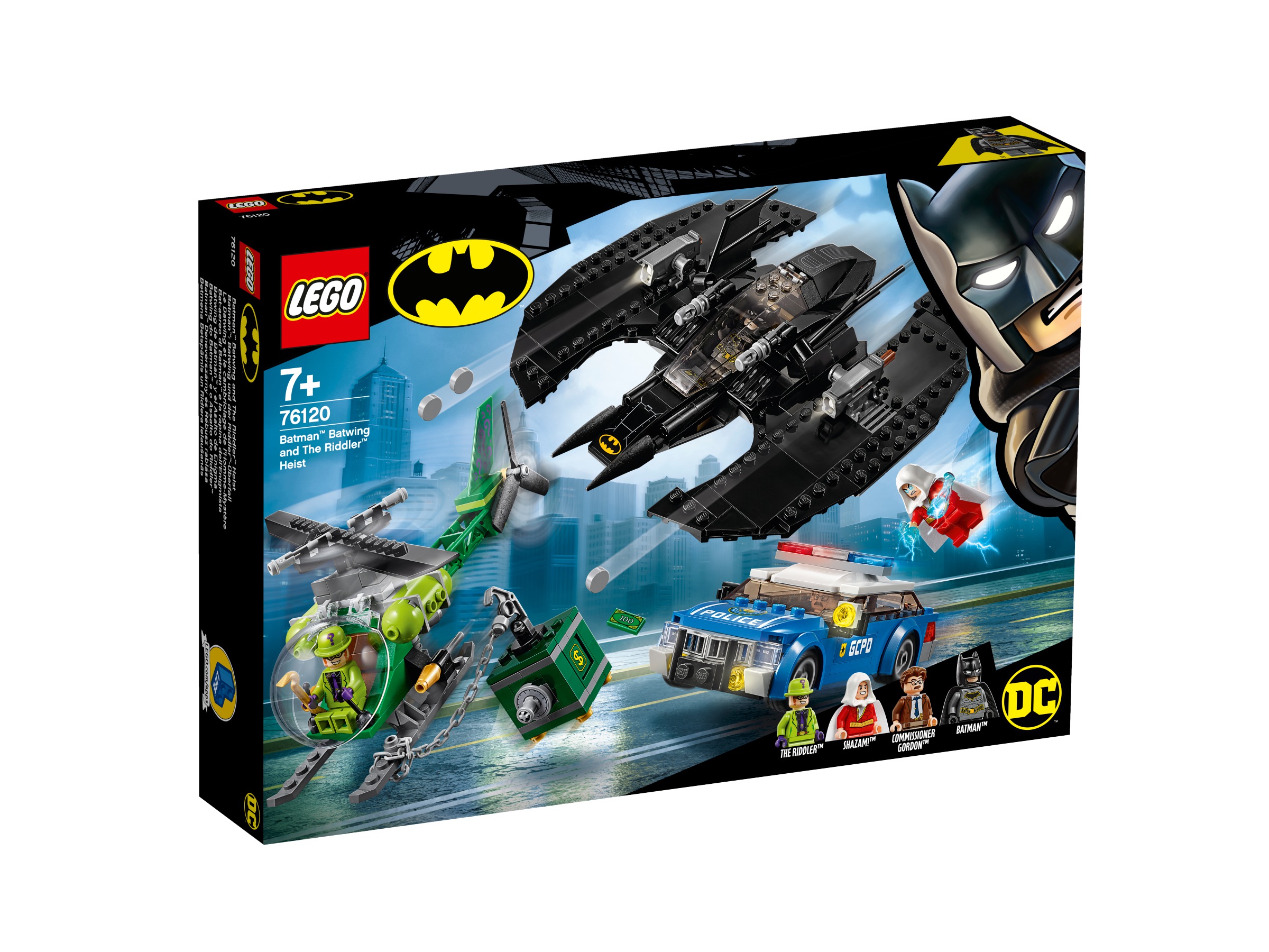 Lego Heroes 76120 Batwing i Napad Człowieka Zagadki