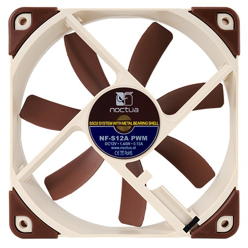 Wentylator Noctua NF-S12A Pwm 120 x 120 mm
