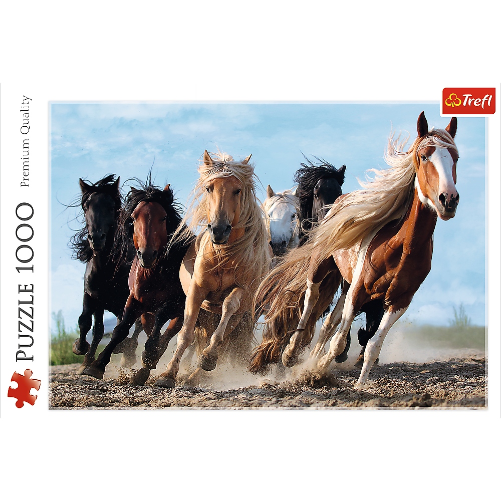 

Puzzle Trefl Galopujące konie 1000 elementów