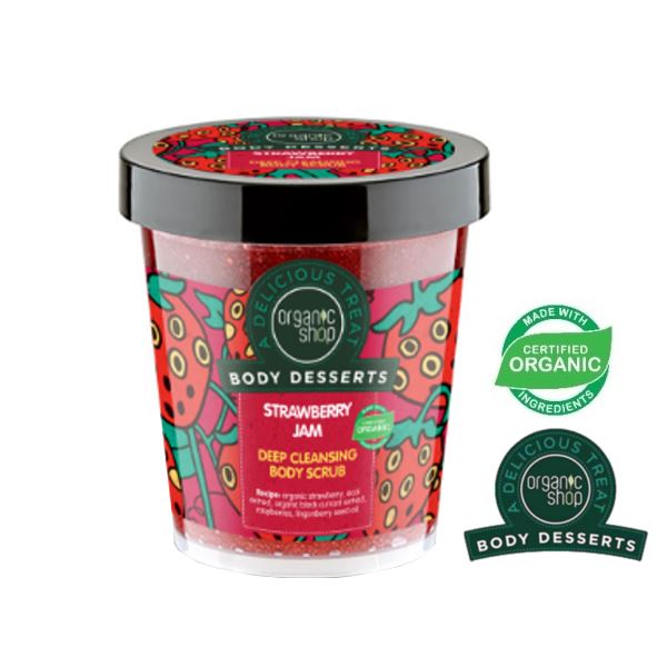 

Organic Shop Body Desserts Strawberry peeling
