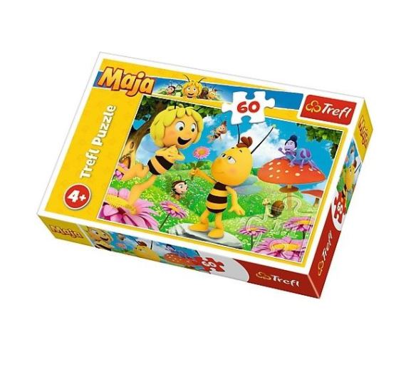 

Puzzle Trefl Pszczółka Maja kwiatek Mai 60 el.