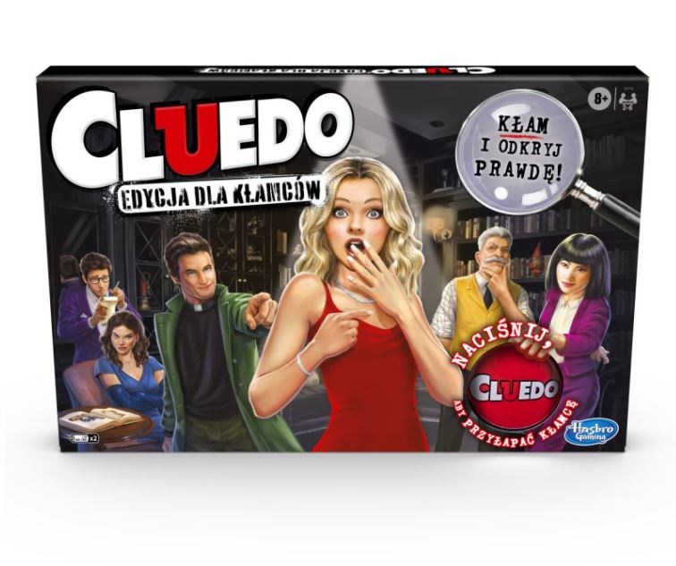 

Hasbro Cluedo Edycja dla Kłamców E9779