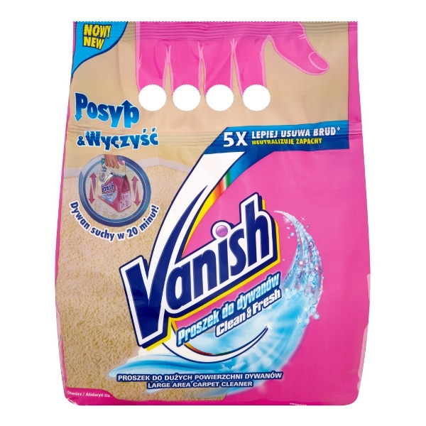 

Vanish Proszek do dywanów i tapicerek 650 g