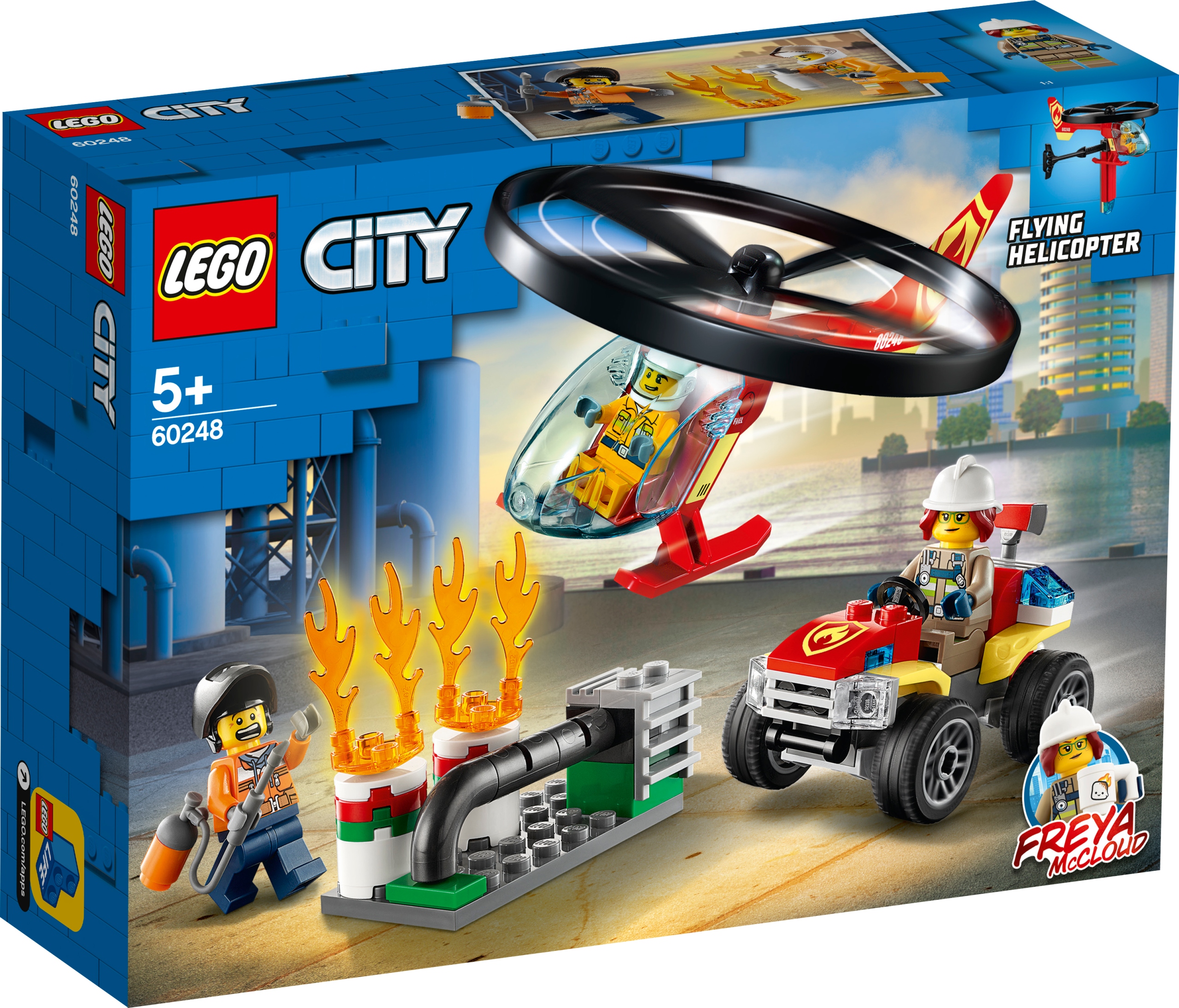

Lego City Helikopter strażacki na ratunek 60248