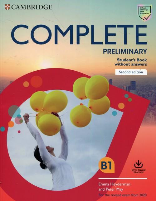 

Complete Preliminary Student's Book without Answer