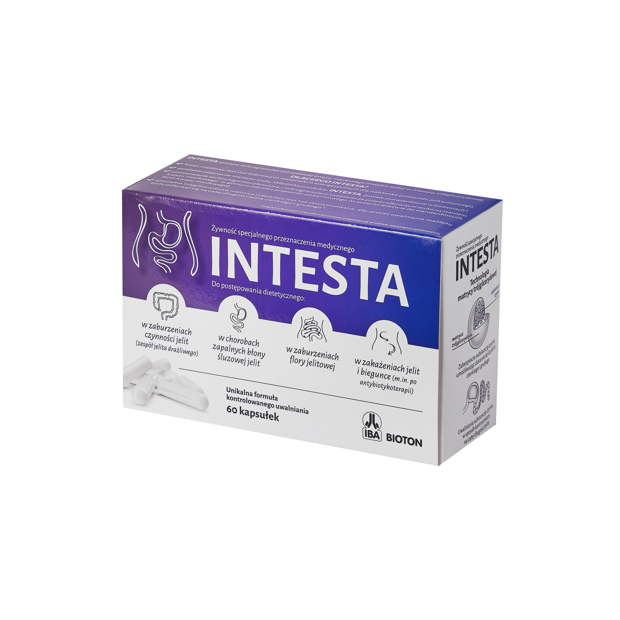 

Intesta wspomaga jelita 60 kapsułek