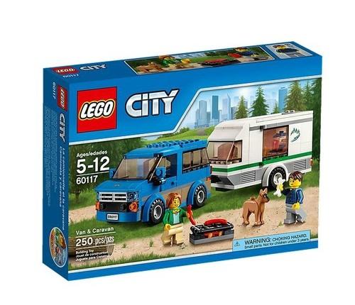 Lego City 60117 Van z przyczepą kempingową