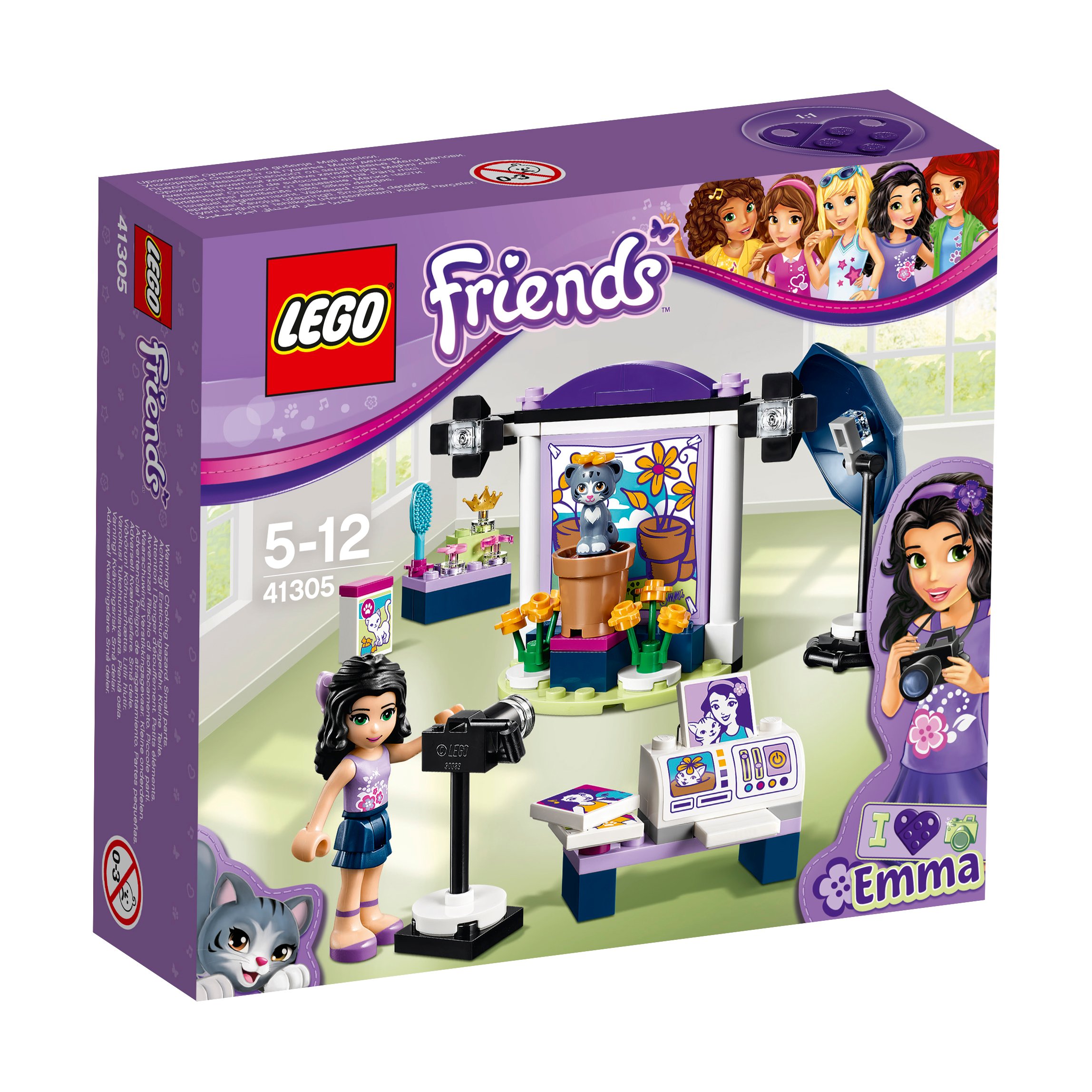 Originální Lego 41305 Friends – Fotografická dílna Emmy – dárek