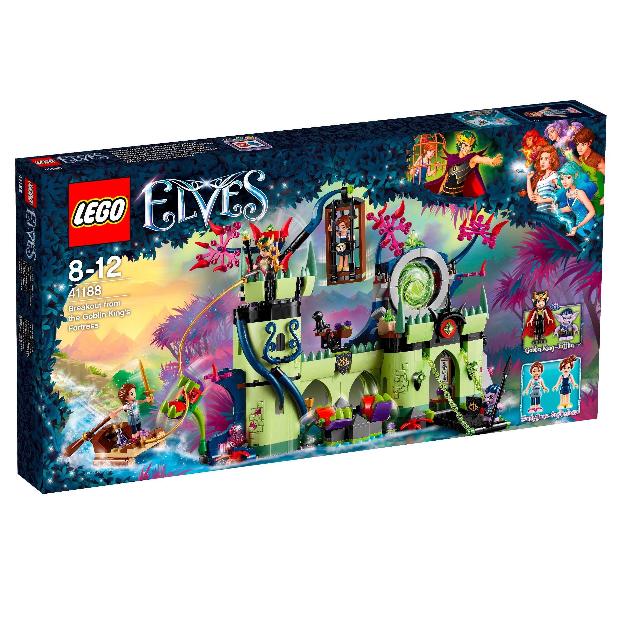 Lego Elves 41188 Útěk z pevnosti Krále skřítků Nový Set Unikát