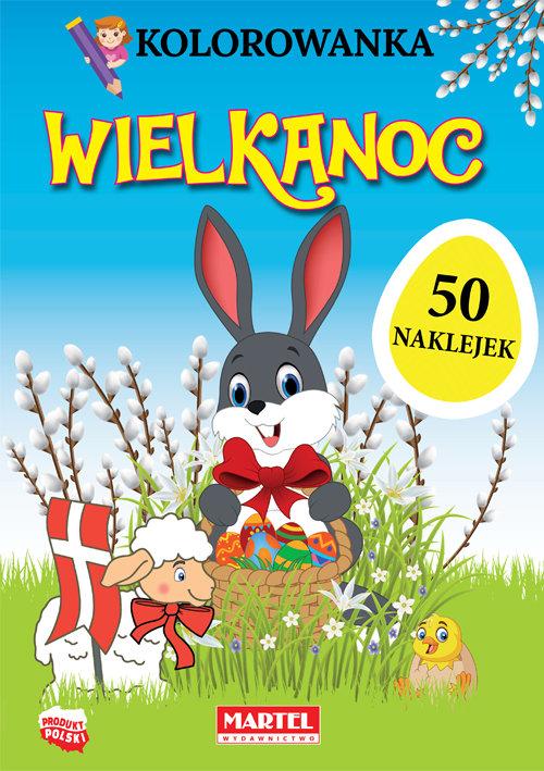 

Kolorowanka Wielkanoc z naklejkami K. Ratajszczak