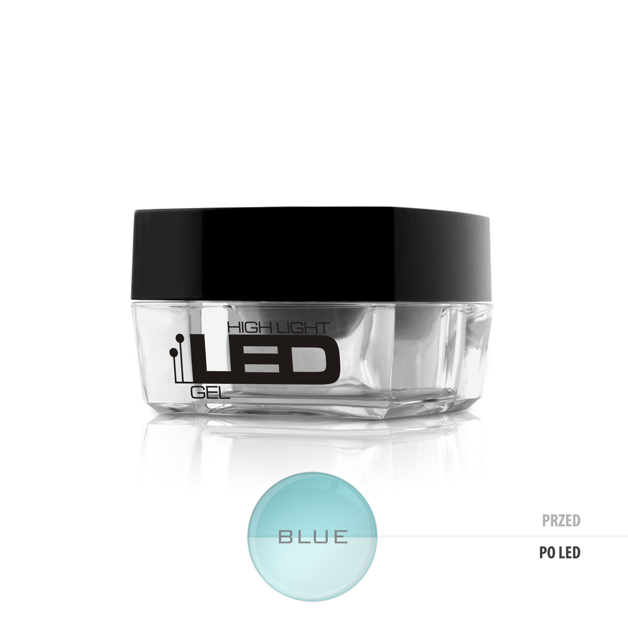 

Silcare High Light Led Gel żel do paznokci Blue