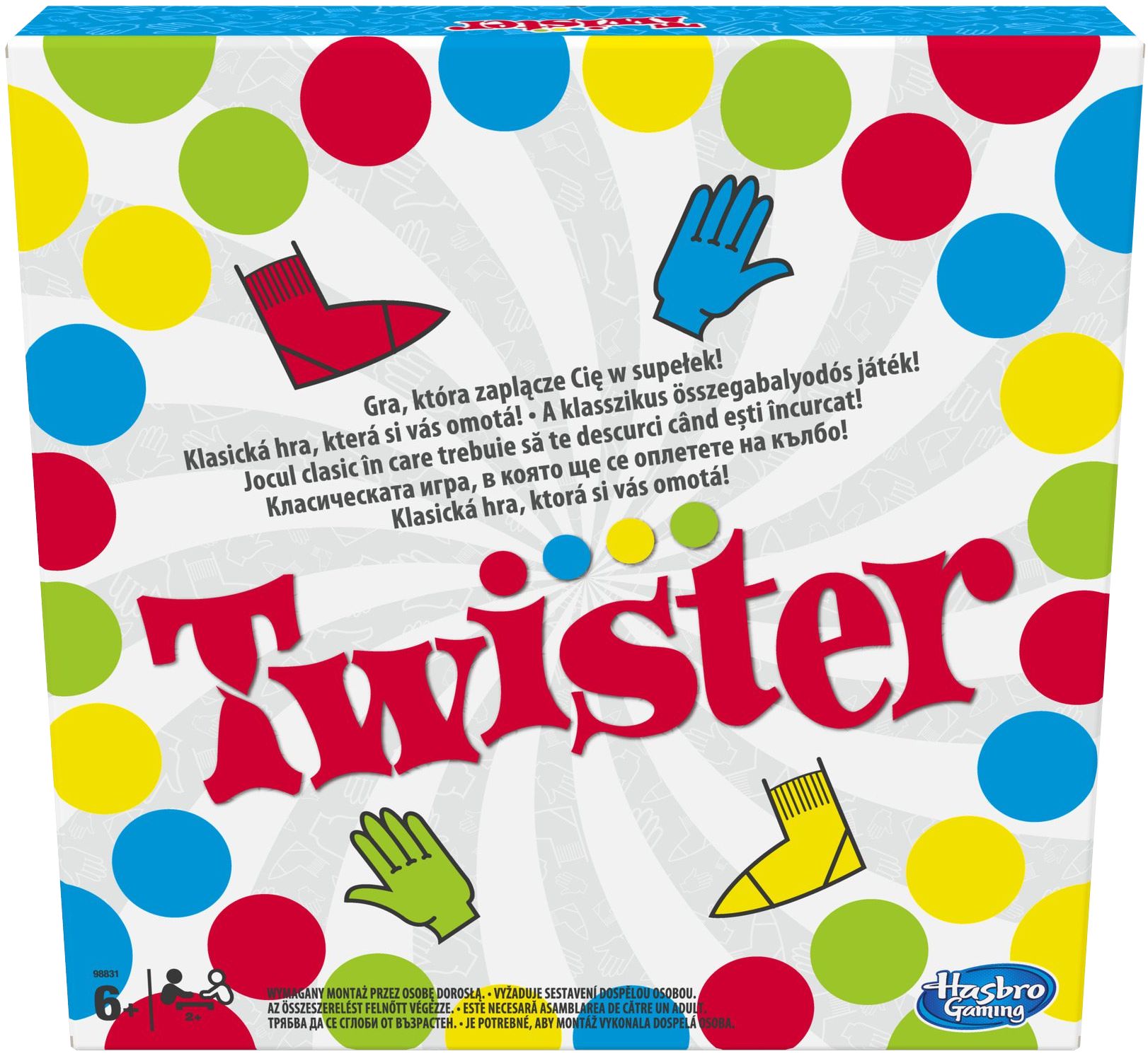 Gra Hasbro Twister