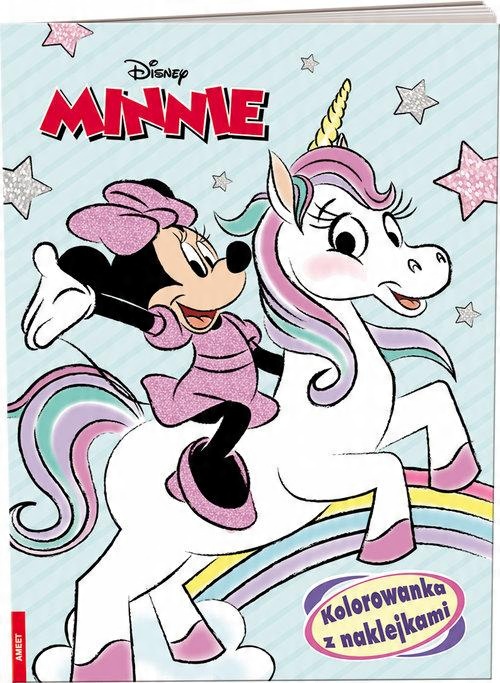 

Minnie Kolorowanka z naklejkami