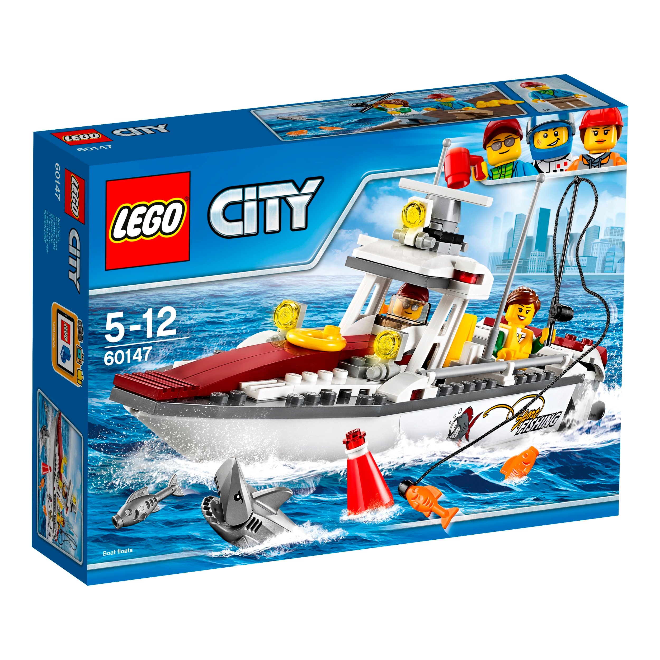 LEGO City 60147 Łódź rybacka