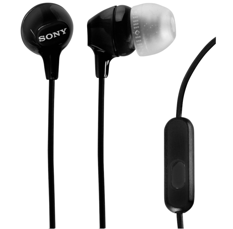 

Słuchawki Sony MDR-EX15AP black czarny