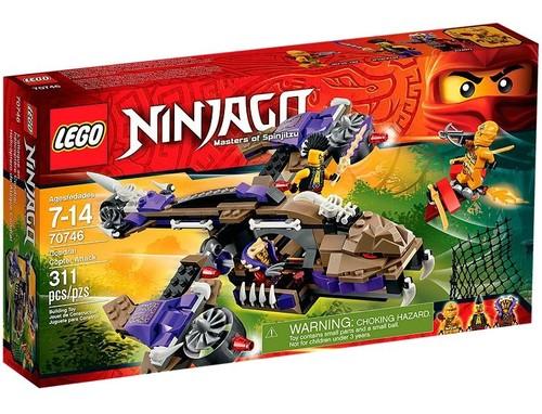 Lego Ninjago Klocki Lego Ninjago 70746 Atak Śmigłowca Condra 70746