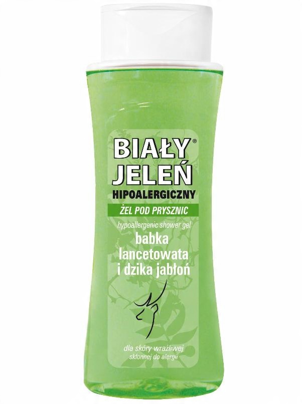 

Biały Jeleń żel pod prysznic z babką lancetowatą