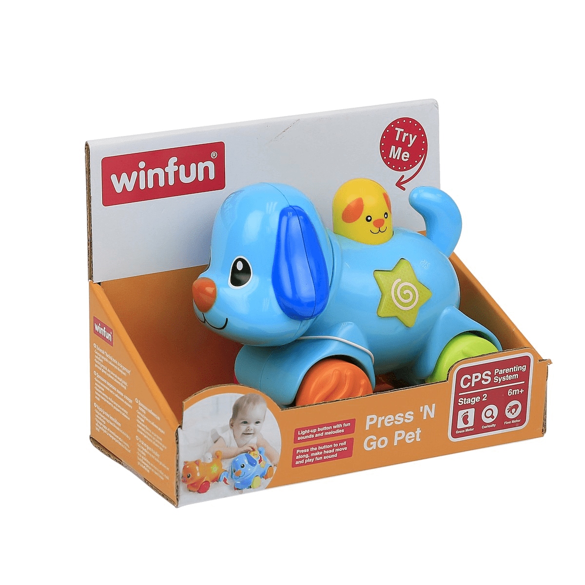 

Smily Play Zwierzaki naciśnij i jedź piesek 000705