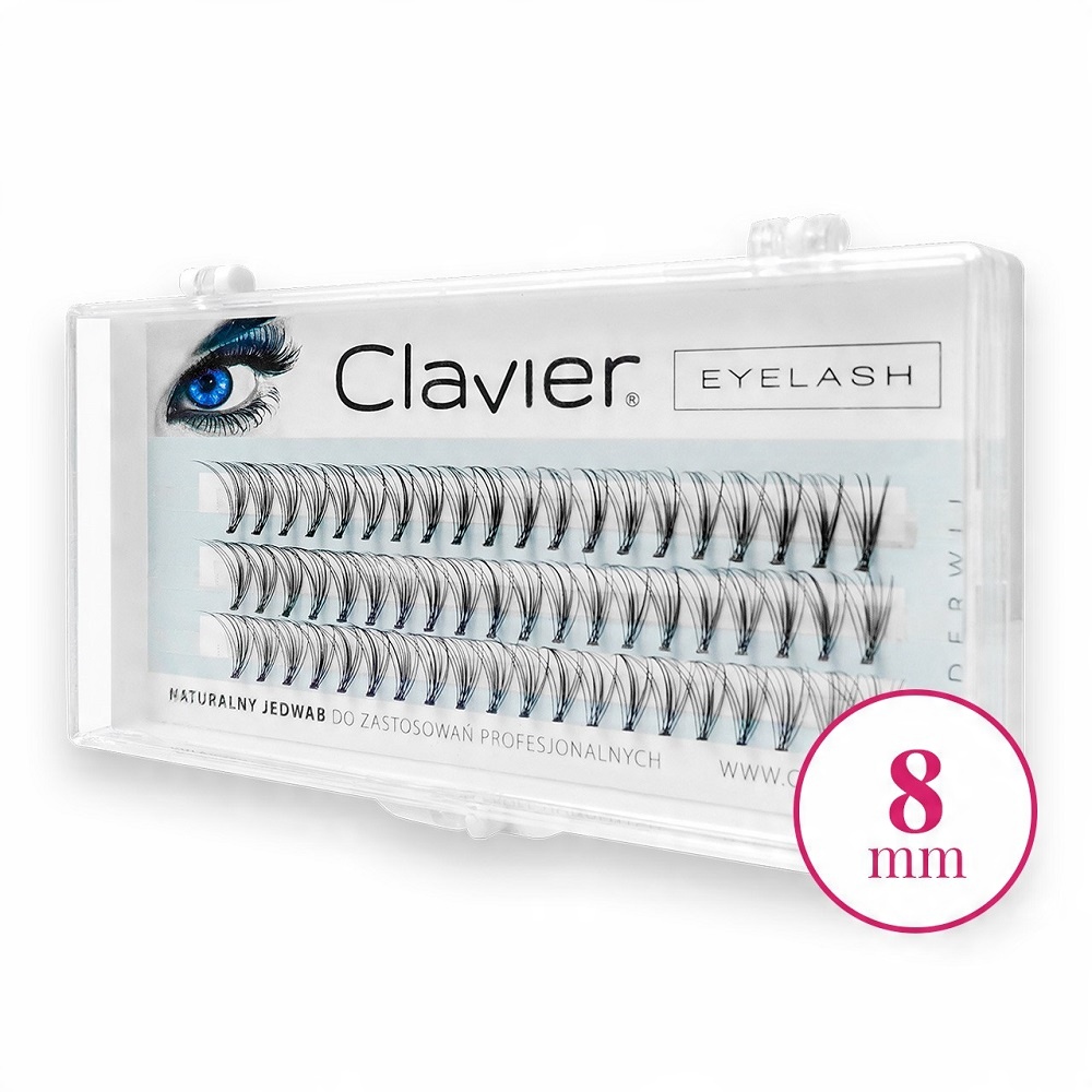 

Clavier Eyelash kępki rzęs 8mm
