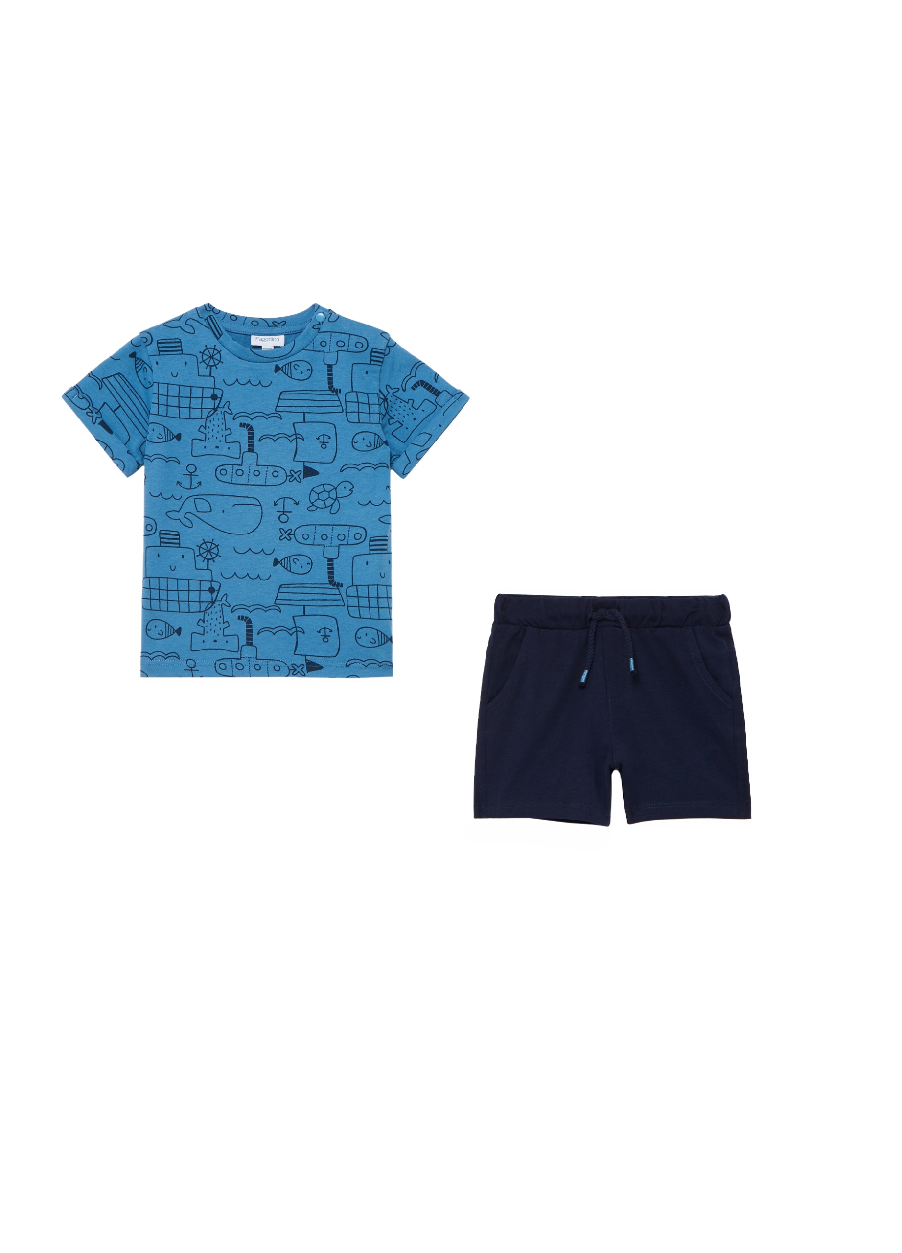 

Komplet chłopczyk Ovs 1244391 2-pak niebieski r.80