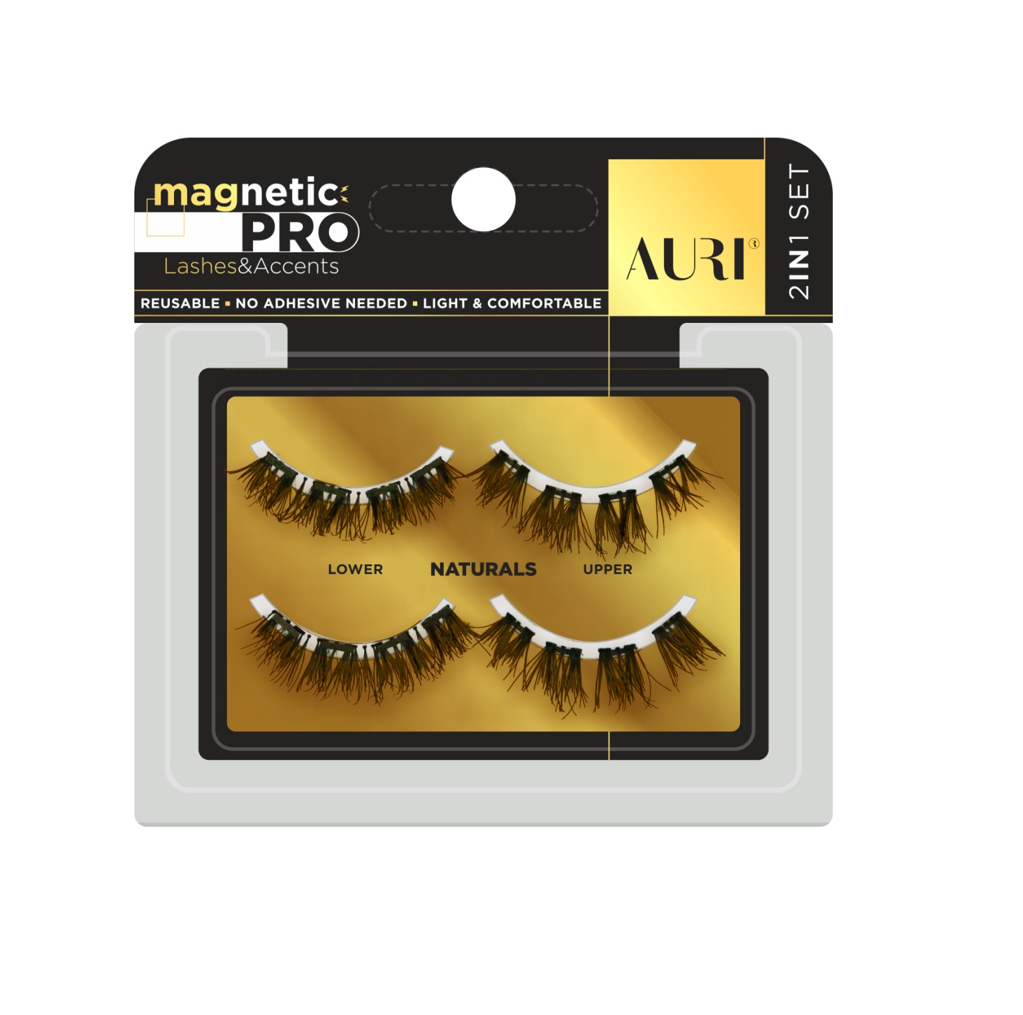 

Magnetic Pro rzęsy magnetyczne Naturals 2 pary