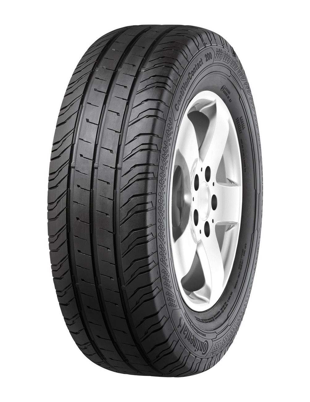 4X 195 / 75R16 CONTINENTAL CONTIVANCONTACT 200 107R