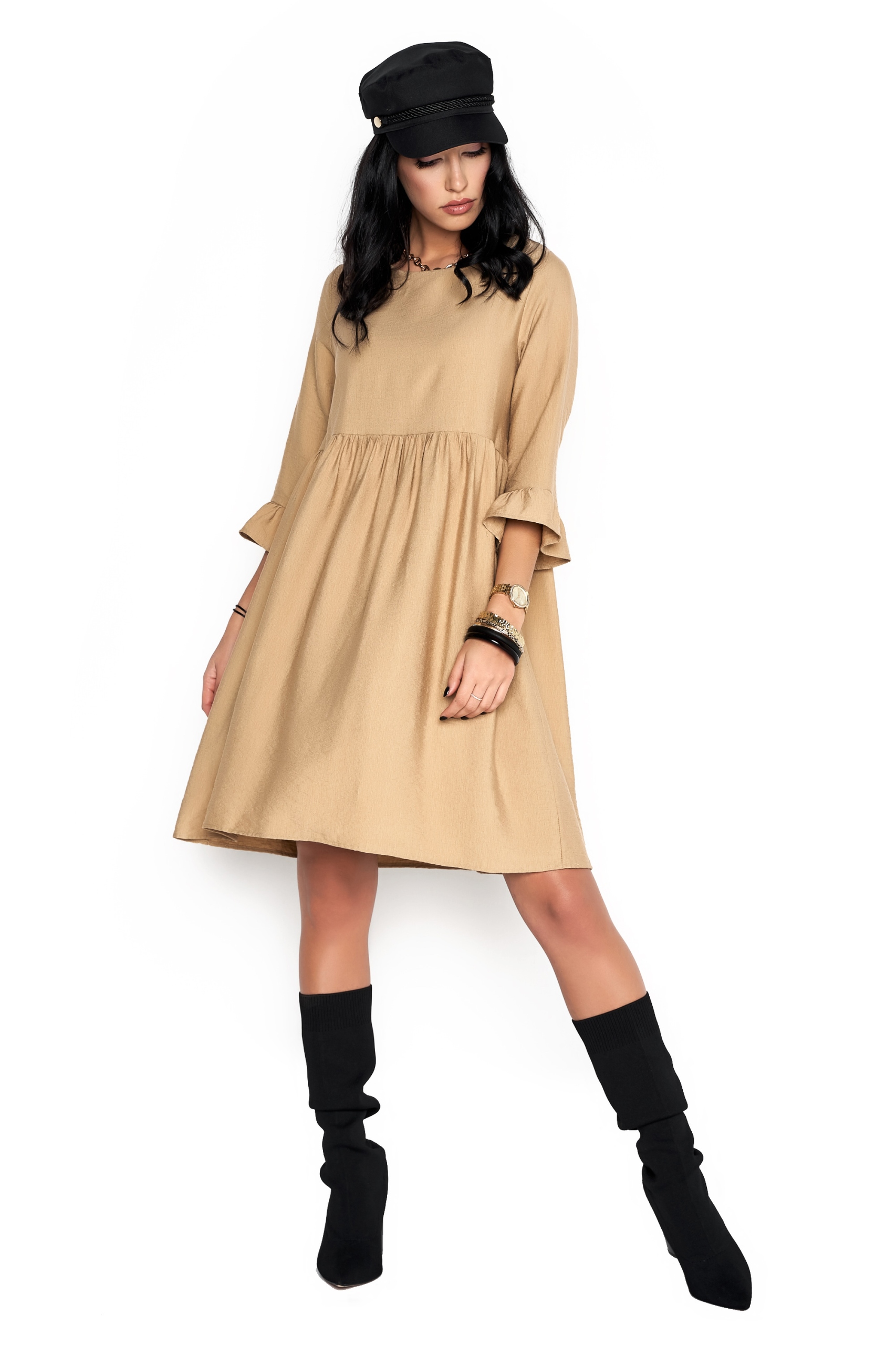 

Sukienka Sugarfree oversize beżowa rozmiar L