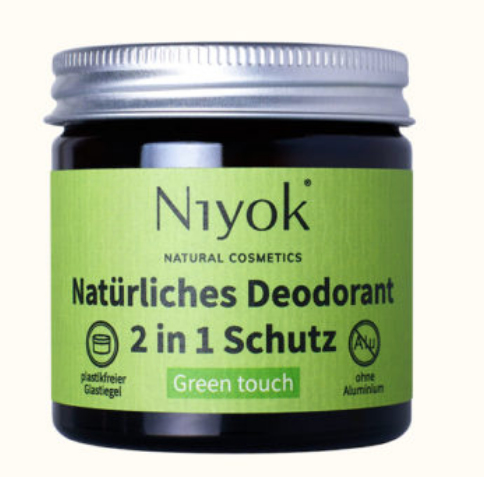 Niyok Green Touch 40 ml krémový deodorant