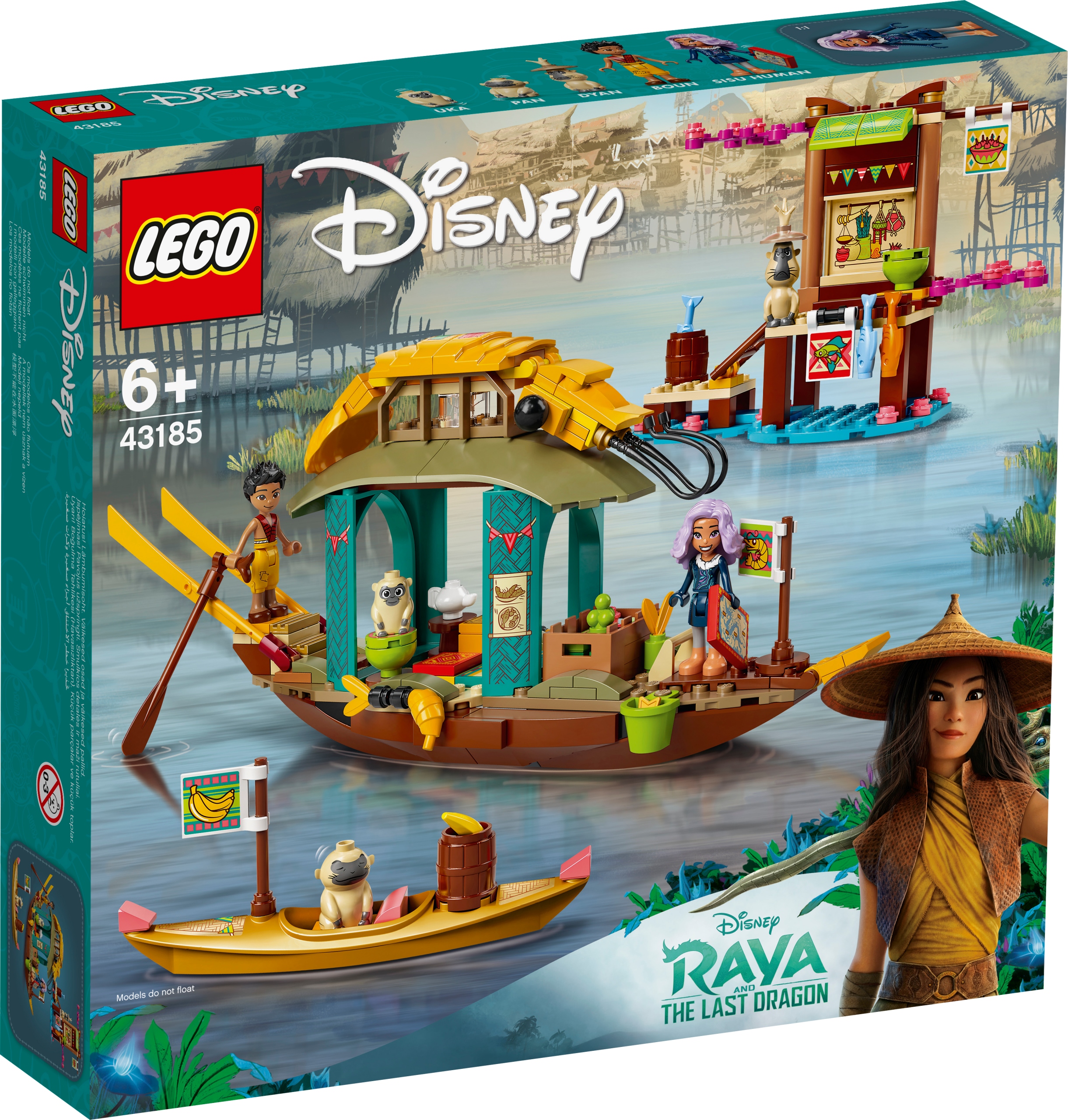 

Lego Disney Princess Łódź Bouna 43185
