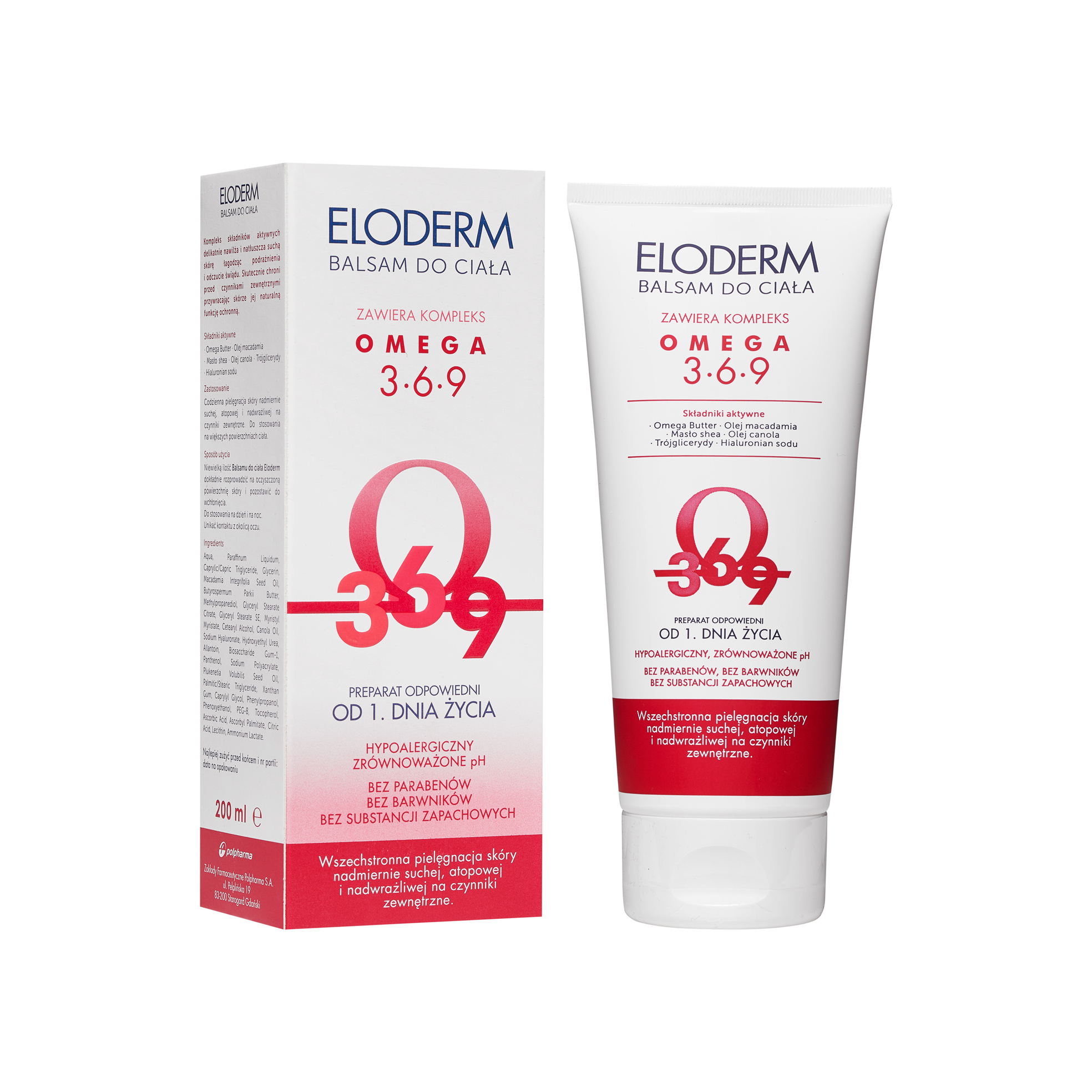

Eloderm balsam do ciała od 1. dnia życia 200 ml